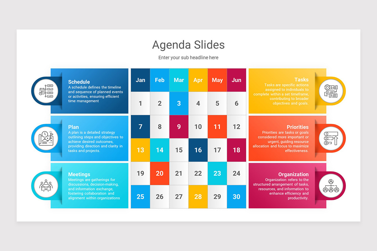 Agenda Bundle Google Slides Presentation Template | Nulivo Market
